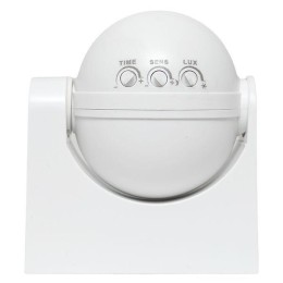 Датчик движения микроволновый MW-702 1200Вт 180град. до 15м IP44 бел. PROxima EKF dd-mw-702