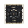 Розетка СП FORTE&PIANO FP416 16А с заземл. без защ. шторок винт. крепл. ваниль IEK FP-R11-16-K10