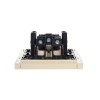 Розетка СП FORTE&PIANO FP416 16А с заземл. без защ. шторок винт. крепл. ваниль IEK FP-R11-16-K10