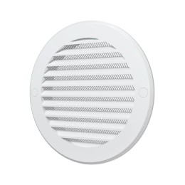 Решетка вентиляционная вытяжная сетка фланец 125х161мм бел. ERA 12РКС