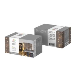 Гирлянда светодиодная "Светодиодный Дождь" 1.5х1.5м 144LED тепл. бел. 12Вт 220-240В IP20 свечение с