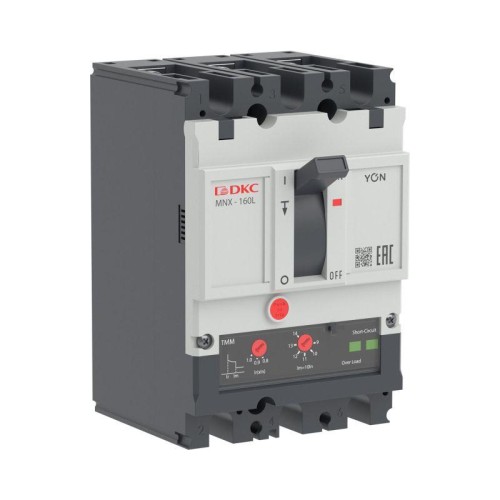 Выключатель автоматический 3P 160А 70кА pro MNX160L при AC415V расцепитель TMM YON MNX160L3PTMM0160