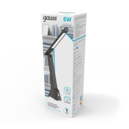 Светильник светодиодный настольный GTL 6Вт 4000К 380лм 5В диммир. бел. GAUSS GT2032