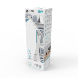 Светильник светодиодный настольный GTL 6Вт 4000К 380лм 5В диммир. черн. GAUSS GT2031