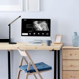 Светильник светодиодный настольный GTL 10Вт 2700-6500К 550лм 5В диммир. + ночник черн. GAUSS GT2042