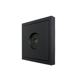 Розетка ТВ оконечная СП ZIMA IP20 черн. бархат LEZARD 704-4288-130