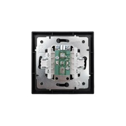 Розетка ТВ оконечная СП ZIMA IP20 черн. бархат LEZARD 704-4288-130