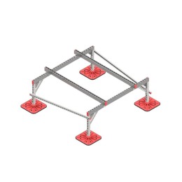 Конструкция опорная для установки оборудования TECHNORAPTOR FOOT 1500х1500 тип 2 KM-TR-F-SSEI-1500-1