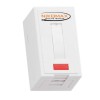 Розетка 1 порт кат.5E (класс D) 100МГц RJ45 (8P8C) FT-TOOL/110/KRONE T568A/B неэкранир. со шторкой б