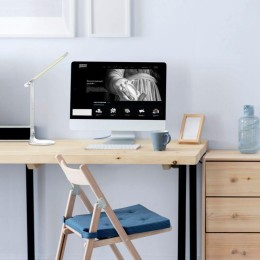 Светильник светодиодный настольный GTL 10Вт 2700-6500К 550лм 5В диммир. + ночник бел. GAUSS GT2041