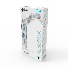 Светильник светодиодный настольный GTL 10Вт 2700-6500К 550лм 5В диммир. + ночник бел. GAUSS GT2041