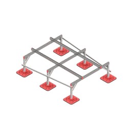 Конструкция опорная для установки оборудования TECHNORAPTOR FOOT 1500х2000 тип 2 KM-TR-F-SSEI-1500-2