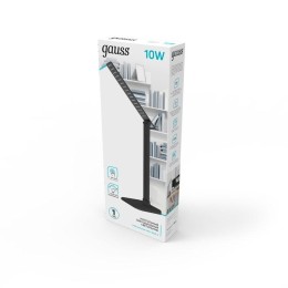 Светильник светодиодный настольный GTL 10Вт 4000К 580лм 5В диммир. черн. GAUSS GT2012