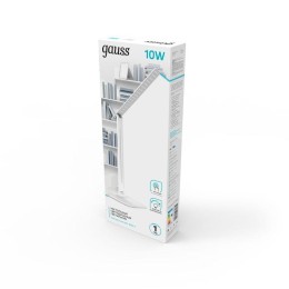 Светильник светодиодный настольный GTL 10Вт 4000К 580лм 5В диммир. бел. GAUSS GT2011