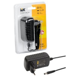 Драйвер LED ИПСН ECO 3528 24Вт 12В адаптер-JacK 5.5мм IP20 IEK LSP2-024-12-20-11