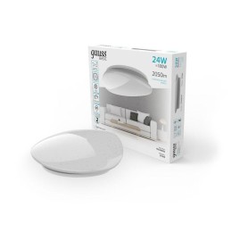 Светильник светодиодный Basic 24Вт 4000К IP20 d370х90мм НПС настенно-потолочный Space Stone GAUSS 99
