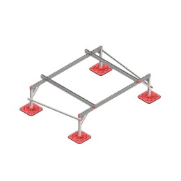 Конструкция опорная для установки оборудования TECHNORAPTOR FOOT 2000х1500 тип 2 KM-TR-F-SSEI-2000-1