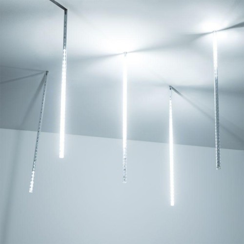 Гирлянда светодиодная ARD-ICEFALL-CLASSIC-D12-500-5PCS-CLEAR-72LED-LIVE WHITE (230В 6Вт) (IP65) Arde