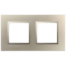 Рамка 2-м Elegance 14-5012-04 Classic шампань Эра Б0060579