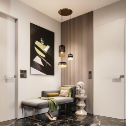 Лампа светодиодная Black 6Вт R50 рефлектор 4100К нейтр. бел. E14 530лм GAUSS 106001206