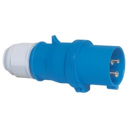 Вилка кабельная 16А 3п 2P+PE 6ч 230В IP44 Quick-Connect Bals 2126