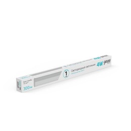 Светильник светодиодный Basic 4Вт 4000К IP20 300лм 200-240В 313х33х33мм ДВО линейный накладной бел.