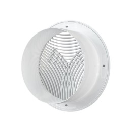 Решетка вентиляционная вытяжная фланец 125х164мм бел. ERA 12.5РПКФ