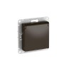 Розетка AtlasDesign 16А IP20 с заземл. защ. шторки с крышкой быстрозажим. клем. механизм мокко SE AT
