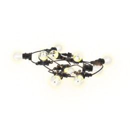 Гирлянда для сменных ламп Белт Лайт Holiday 10 ламп 8м черн. IP65 GAUSS HL070