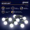 Гирлянда светодиодная Белт Лайт Holiday 10 ламп 7.7м бел. IP44 GAUSS HL062
