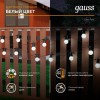 Гирлянда светодиодная Белт Лайт Holiday 10 ламп 7.7м бел. IP44 GAUSS HL062