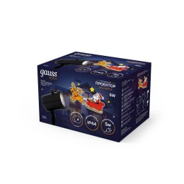 Проектор светодиодный Holiday Дед Мороз анимирован. картинка IP44 GAUSS HL090