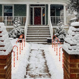 Светильник новогодний светодиодный Holiday Волшебные конфеты мультицвет IP44 GAUSS HL011