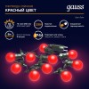 Гирлянда светодиодная Белт Лайт Holiday 10 ламп 7.7м красн. IP44 GAUSS HL064