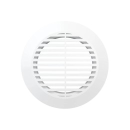 Решетка вентиляционная круглая D145 с фланцем D100 ERA 10РКФ