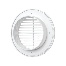 Решетка вентиляционная круглая D145 с фланцем D100 ERA 10РКФ