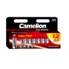 Элемент питания алкалиновый AA/LR6 1.5В Plus Alkaline BLOCK-12 LR6-HP12 (блист.12шт) Camelion 5818