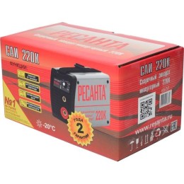 Инвертор сварочный САИ-220К 220А d5 140-240В IP21 (компактный) Ресанта 65/37