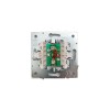 Розетка ТВ проходная СП ZIMA IP20 бел. LEZARD 704-0288-129