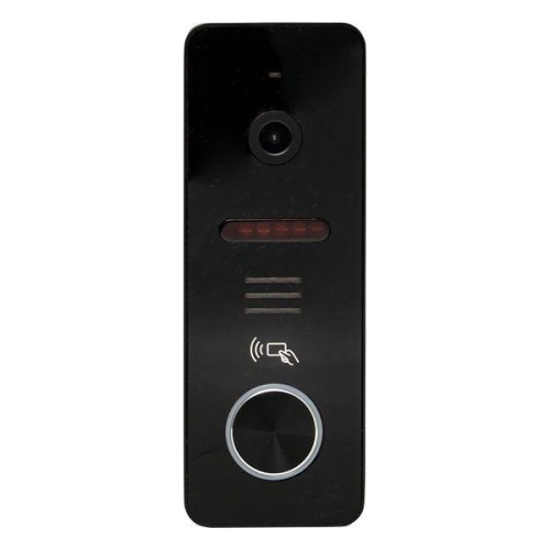 Видеопанель вызывная CPV-02 1000TVL IP65 со считыв. ключей 4пр. черн. EKF int-cpv-02