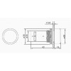 Кнопка EB22 возвратная зел. NO+NC 300В Rexant 36-5531