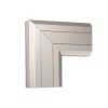Угол плоский (вверх) для ТК01163-8 алюм. Simon Connect TKA011216-8