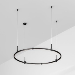 Трек ART-APRIORI-ROUND-HANG-R1200 BK IP20 метал. Arlight 048490