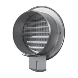 Выход стенной вентил. вытяжной метал. с фланцем D125 ERA 12.5ВМ