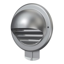 Выход стенной вентил. вытяжной метал. с фланцем D125 ERA 12.5ВМ