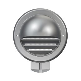 Выход стенной вентил. вытяжной метал. с фланцем D125 ERA 12.5ВМ