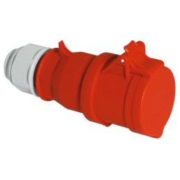 Розетка кабельная 16А 4п 3P+PE 6ч 400В IP44 Quick connect Bals 3130