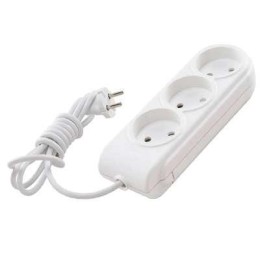 Удлинитель 3х15м без заземл. 10А IP20 защ. шторки Makel N3010091
