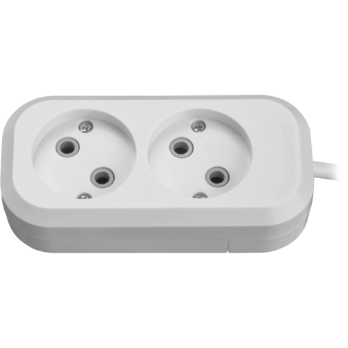 Удлинитель 2х2м без заземл. 10А IP20 90503 OPE-S-02-200-X-2х1 ОНЛАЙТ 90503