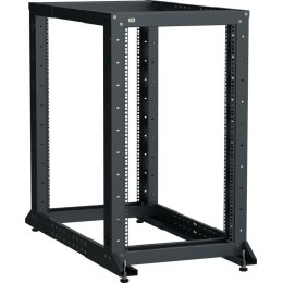 Стойка 2-рамная 24U 600х600-1000мм черн. LINEA F ITK LF05-24U61-2GM